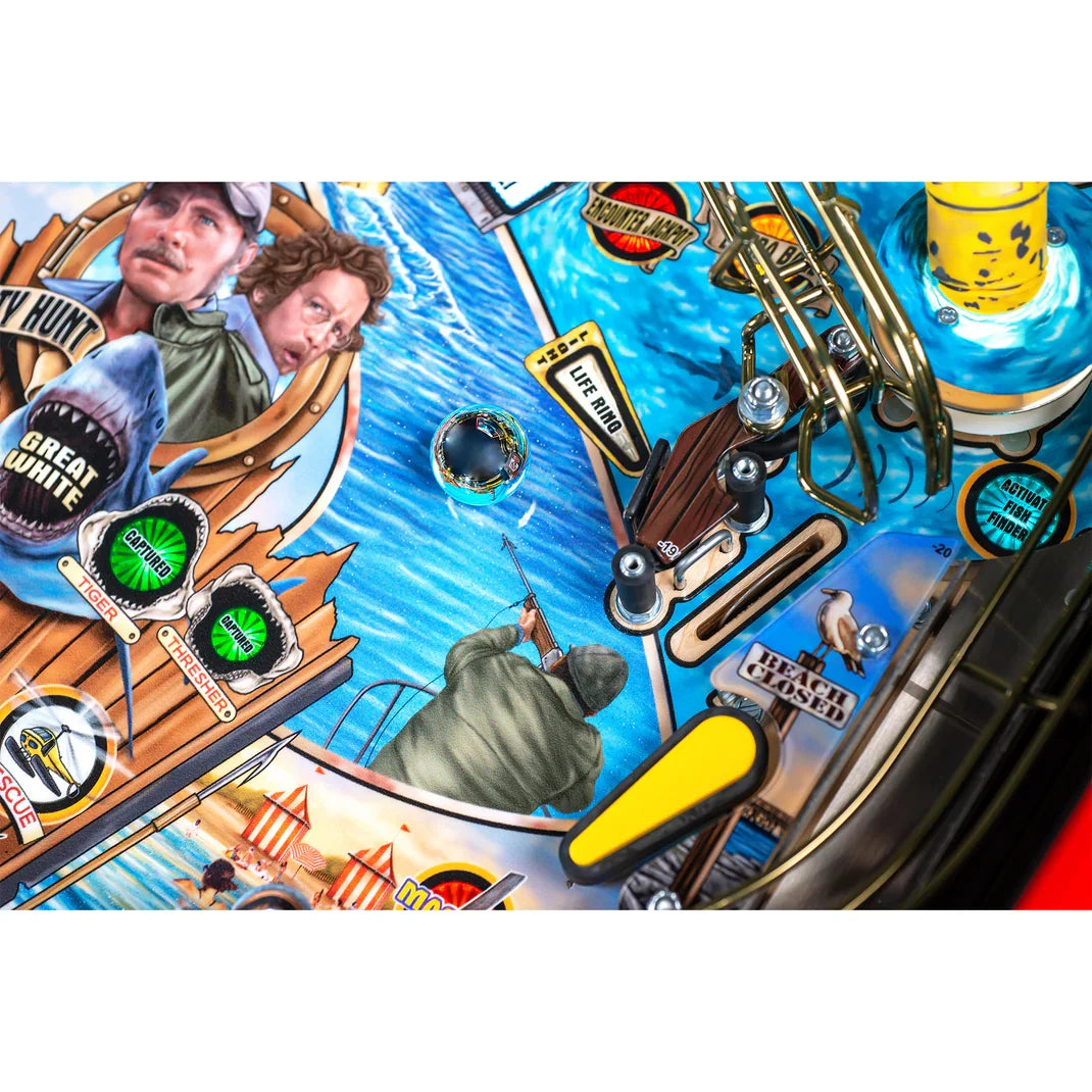 Stern JAWS 50th Anniversary Pinball Machine