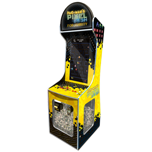 Namco Pac-Man Pixel Bash Charity Edition Arcade Cabinet