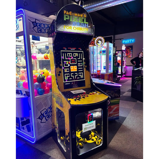 Namco Pac-Man Pixel Bash Charity Edition Arcade Cabinet
